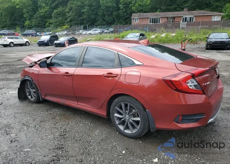 2021 Honda Civic Exl из США, поврежденный, VIN 2HGFC1F70MH705217